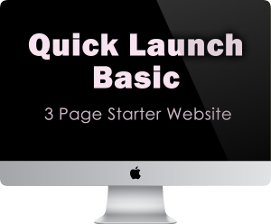 Quick Launch Basic 3-Page Starter Website