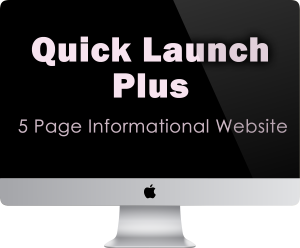 Quick Launch Plus 5-Page Informational Website